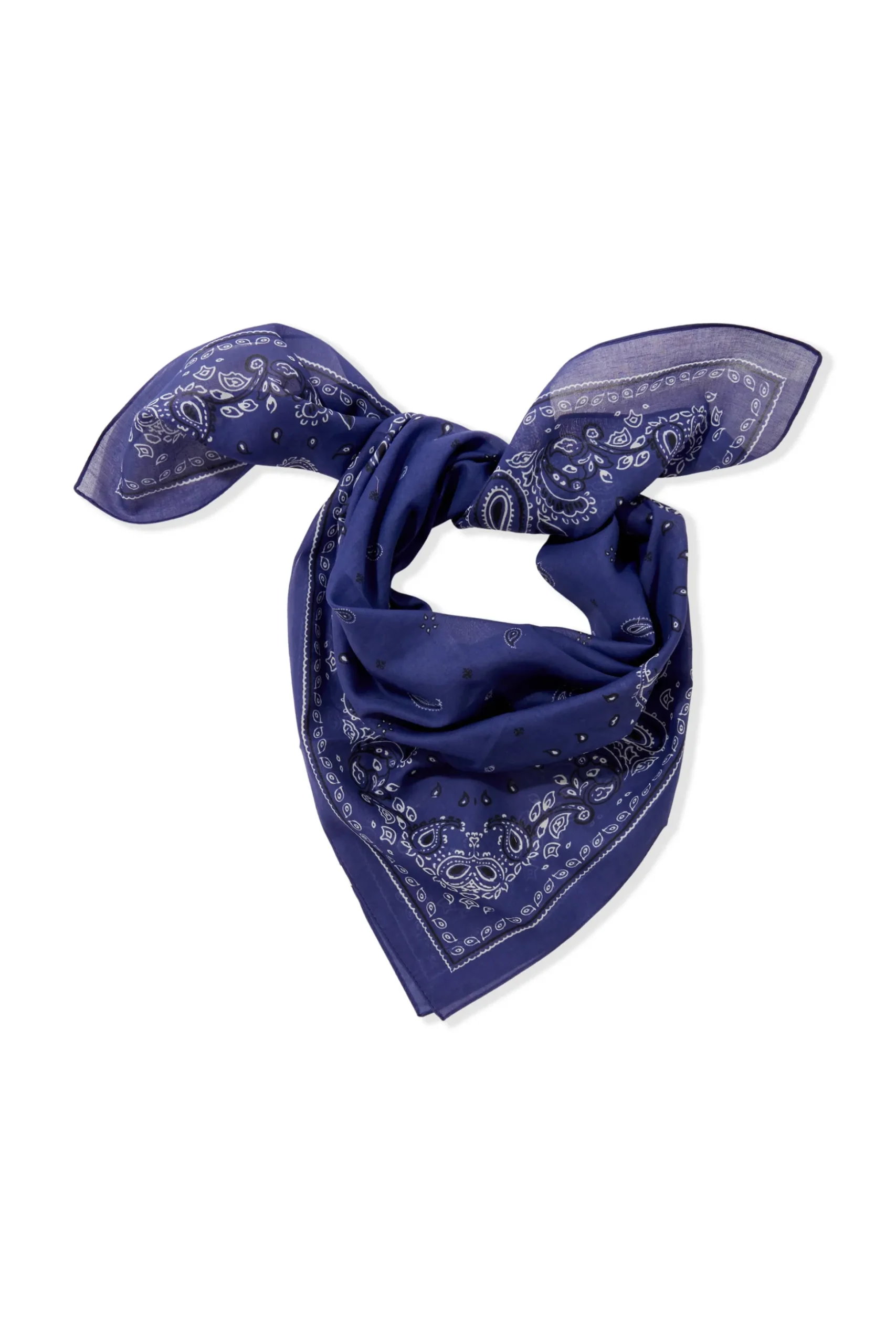 Bandana à motifs en coton
