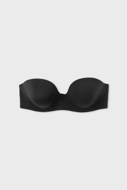 Bandeau coques fines bretelles amovibles, bonnet C-E