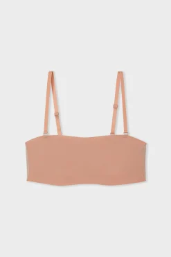 Bandeau en microfibre bretelles amovibles