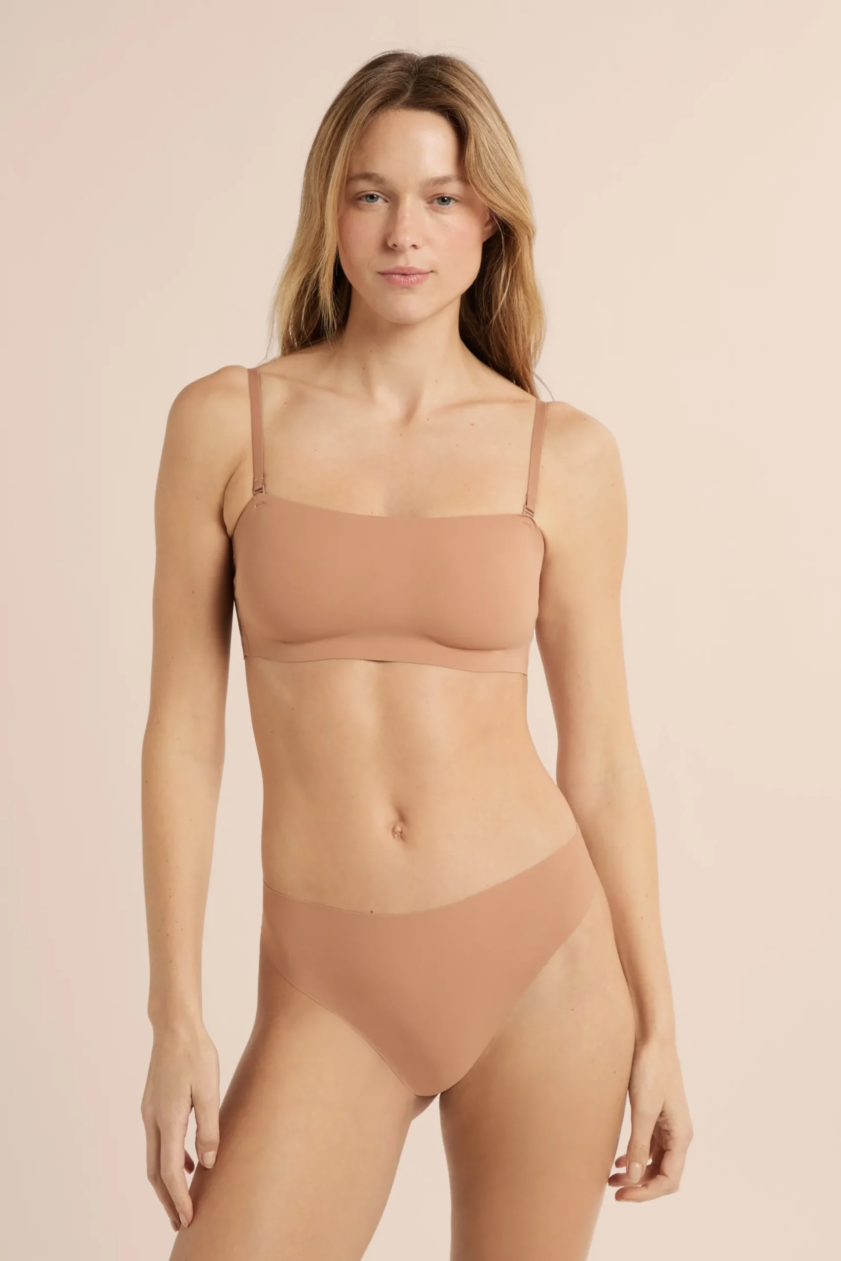 Bandeau en microfibre bretelles amovibles