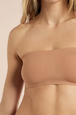 Bandeau en microfibre bretelles amovibles