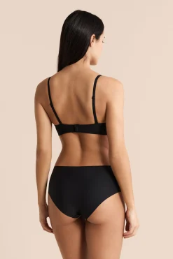 Bandeau push up en microfibre