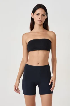 Bandeau sans armatures en coton biologique extensible