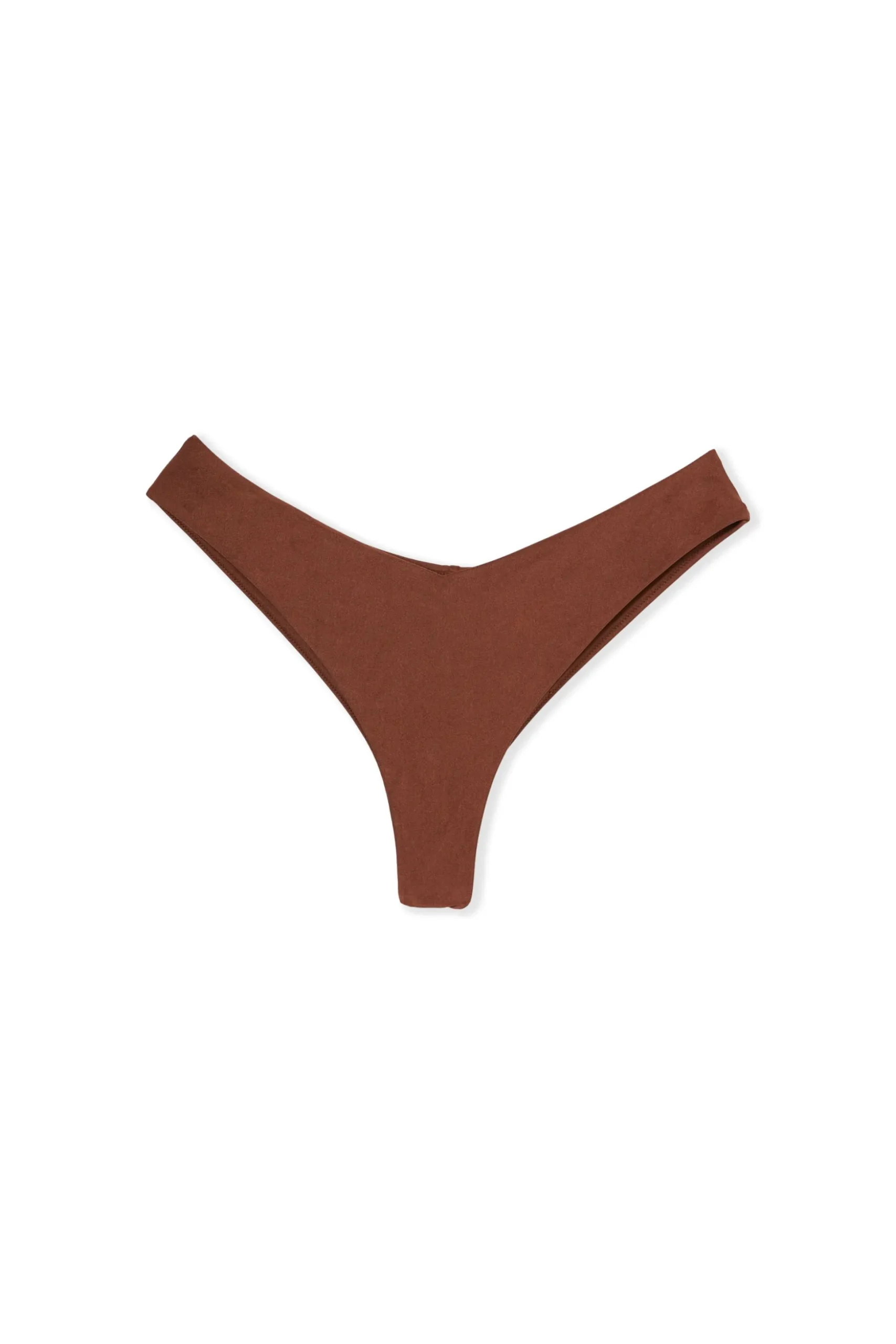 Bas de maillot brésilien high leg satiné - Etam x Hôtel Mahfouf