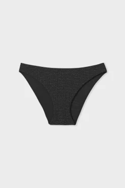Bas de maillot de bain bikini détail argenté