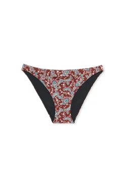 Bas de maillot de bain bikini fleuri