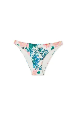 Bas de maillot de bain bikini fleuri