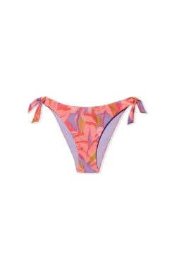 Bas de maillot de bain bikini à nouer fleuri