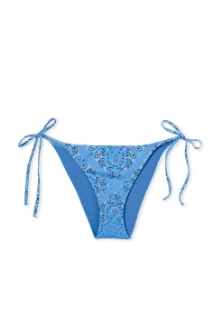 Bas de maillot de bain bikini à nouer à motifs