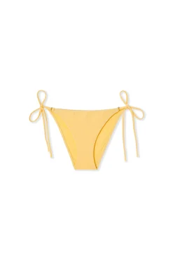Bas de maillot de bain bikini à nouer satiné