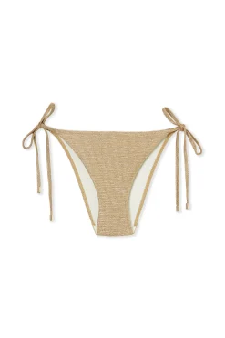Bas de maillot de bain bikini à nouer irisé