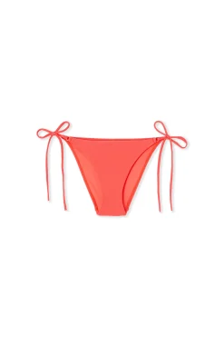 Bas de maillot de bain bikini à nouer satiné