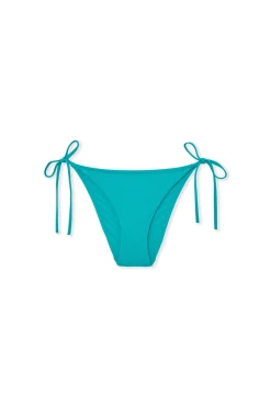 Bas de maillot de bain bikini à nouer texturé