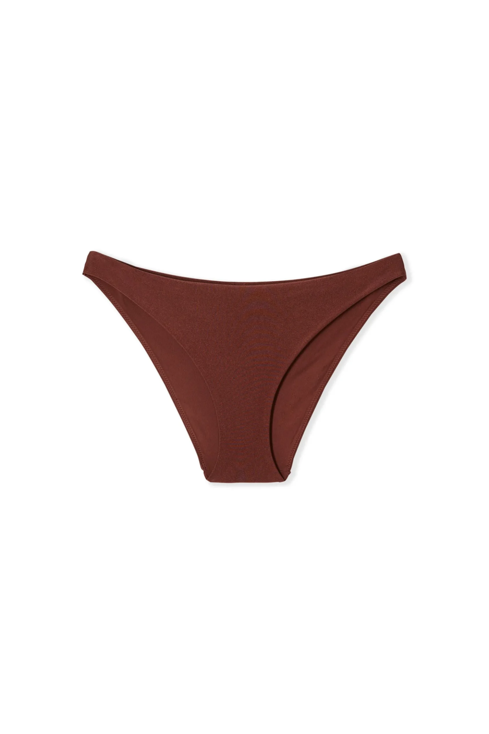 Bas de maillot de bain bikini satiné avec détail bijou