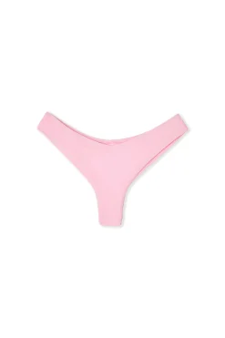 Bas de maillot de bain brésilien high leg satiné