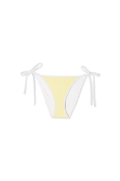 Bas de maillot de bain à imprimé vichy à nouer