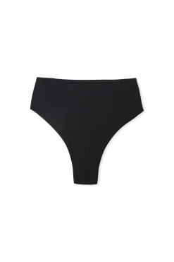 Bas de maillot de bain taille haute gainant