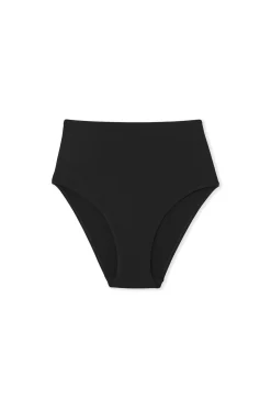 Bas de maillot de bain taille haute gainant