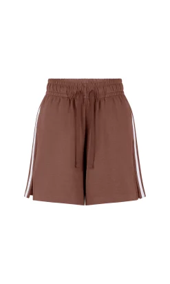Bermuda taille haute élastiqué