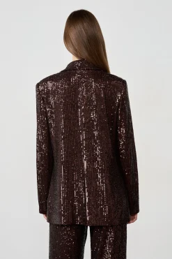 Blazer à sequins