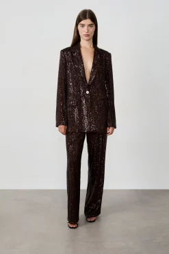 Blazer à sequins