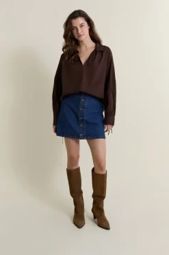 Blouse en coton