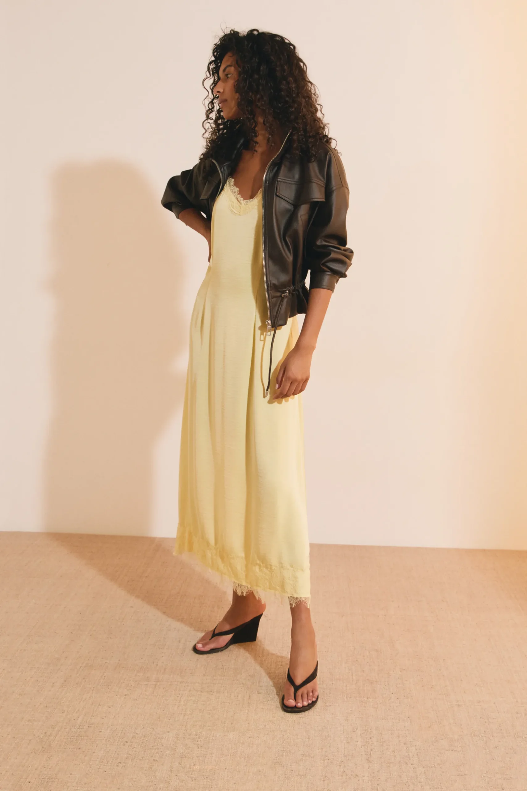 Blouson avec cordon à la taille