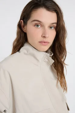 Blouson col montant