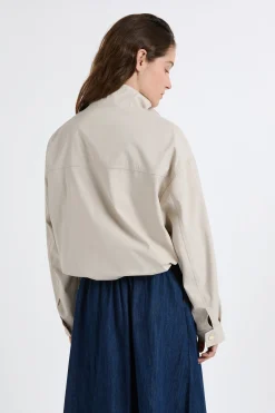 Blouson col montant