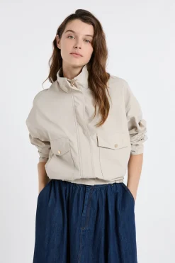 Blouson col montant