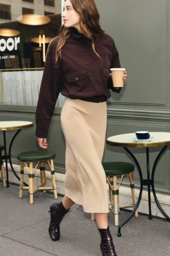 Blouson col montant