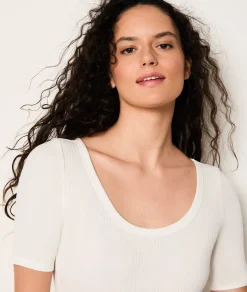 Body en coton côtelé