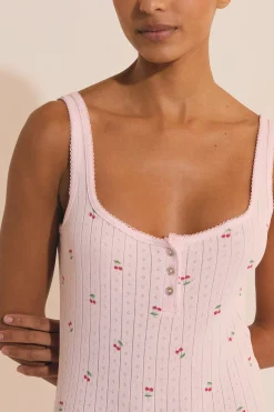 Body en coton en pointelle