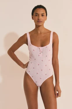 Body en coton en pointelle