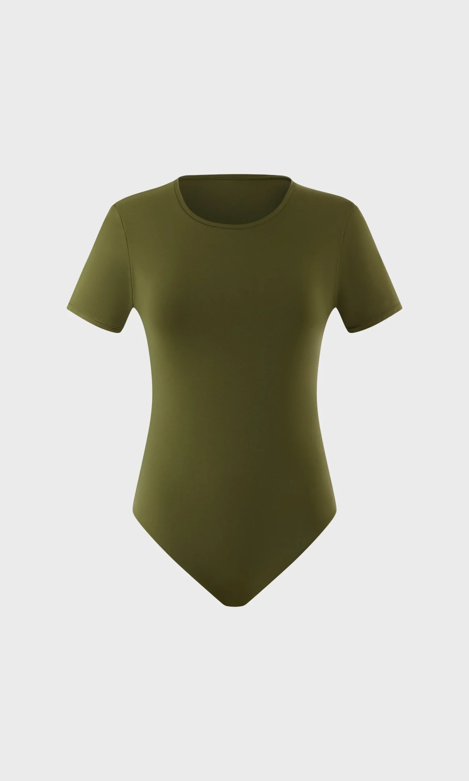 Body manches courtes en microfibre