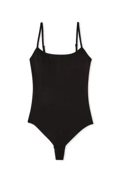 Body string à bretelles fines