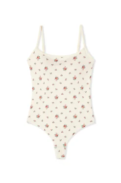 Body string à bretelles fines