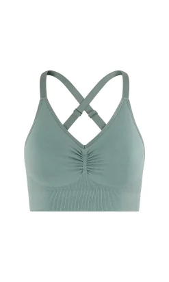 Brassière croisée dans le dos - Maintien moyen