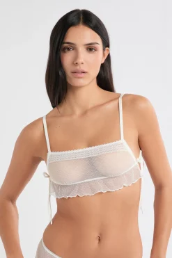 Brassière en dentelle