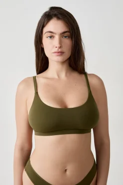 Brassière en microfibre