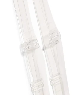 Bretelles amovibles transparentes pour grand bonnet