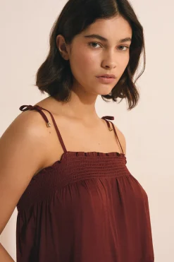 Caraco satiné
