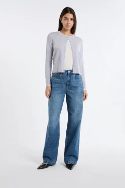 Cardigan 100% laine