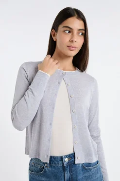 Cardigan 100% laine