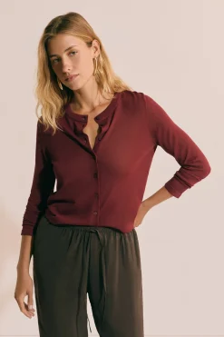 Cardigan manches longues