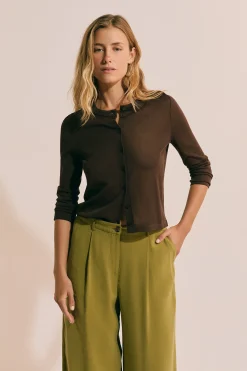 Cardigan manches longues