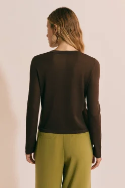 Cardigan manches longues
