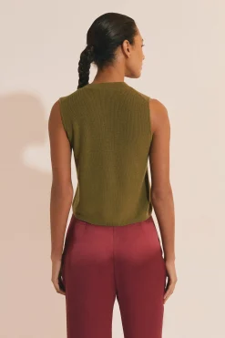Cardigan sans manches