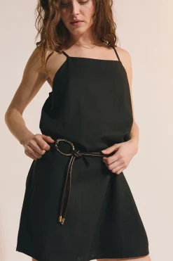 Ceinture avec détail doré