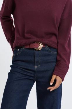 Ceinture en cuir